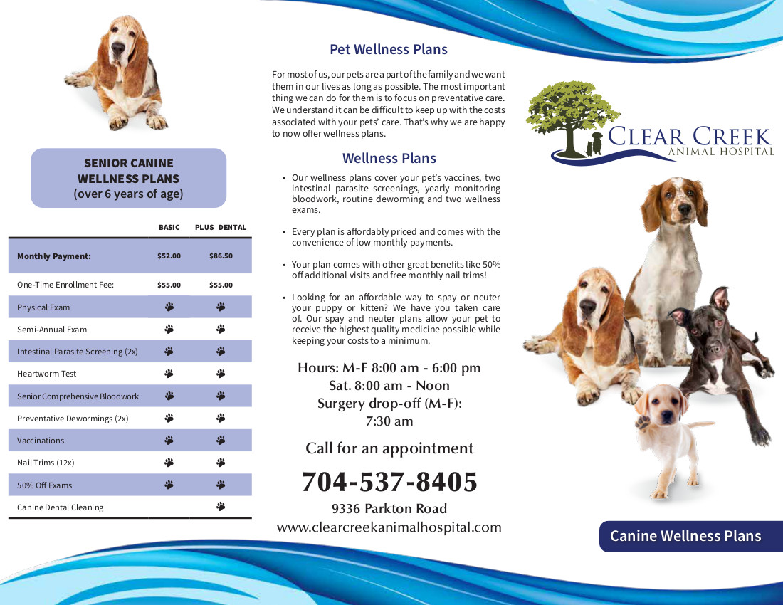 Canine Wellness Plans